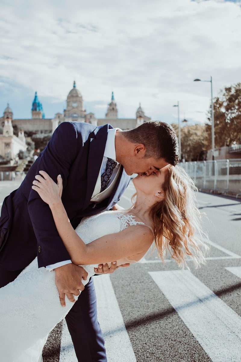 Bride in a Magical Wedding Dress